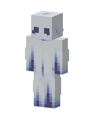 Little Ghost skin, 3D preview