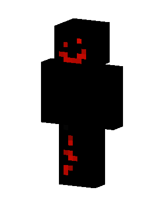 Black Mob skin, 3D preview