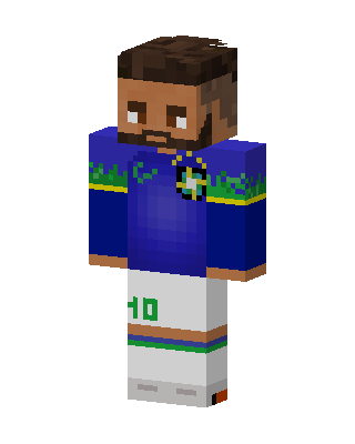 Blue Athlete Boy Minecraft skin
