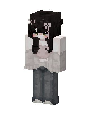 Cozy Bow Girl Minecraft skin