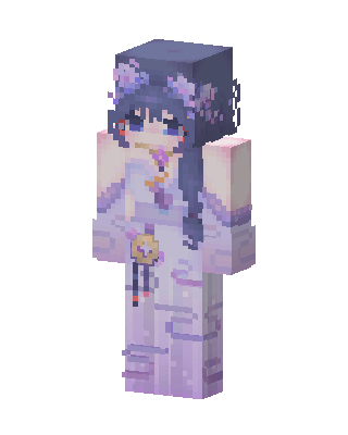 Lavender Dreamer skin, 3D preview