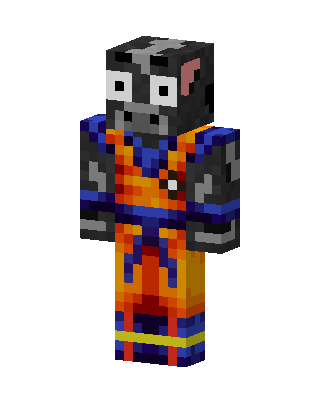 Lava Donkey skin, 3D preview