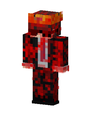 Lava Crown skin, 3D preview