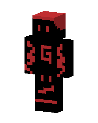 Red G Shadow skin, 3D preview