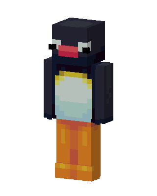 Pingu skin, 3D preview