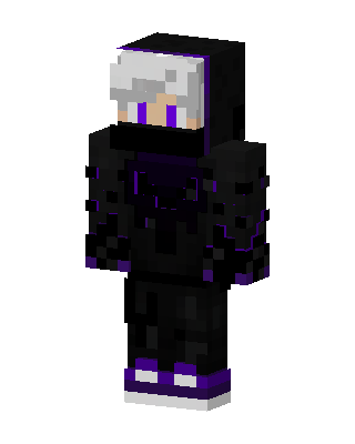 Black Villain skin, 3D preview