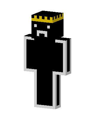 Black King Minecraft black skin