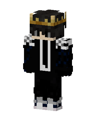 Crowned Suit Boy skin, 3D preview