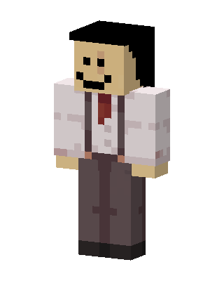 White Suit Boy Minecraft skin