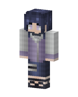 Hinata Hyuga skin, 3D preview