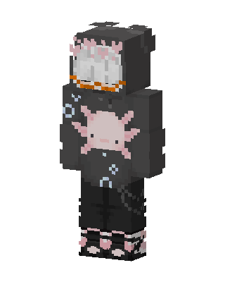Black Hoodie Girl Minecraft skin