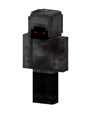 Gray Masked Villain Boy Minecraft skin