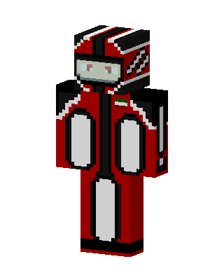 Racing Driver skin, 3D preview