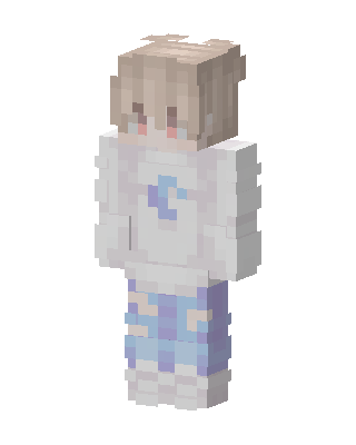 Moon Pajamas skin, 3D preview