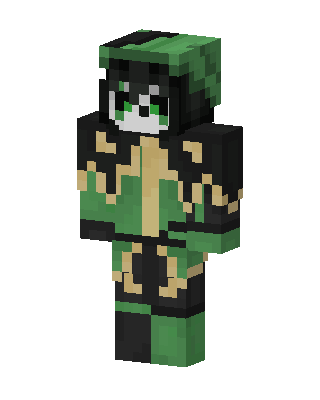 Green Ninja Girl Minecraft skin