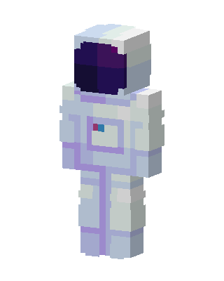 Astronaut skin, 3D preview