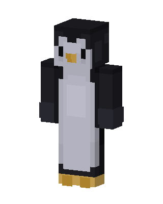 Penguin skin, 3D preview
