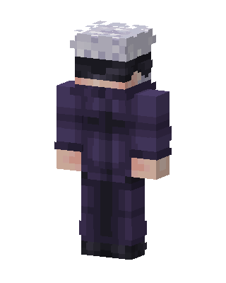 Satoru Gojo skin, 3D preview