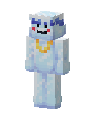 Frost Yeti skin, 3D preview