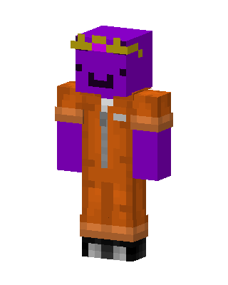 Purple Prisoner King skin, 3D preview