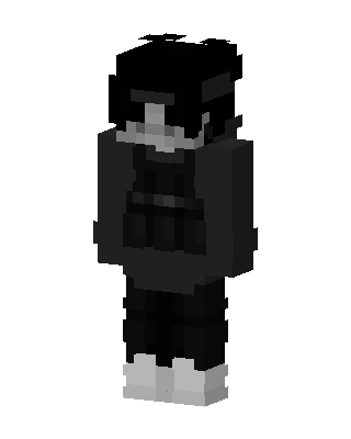 Shadow Hoodie skin, 3D preview