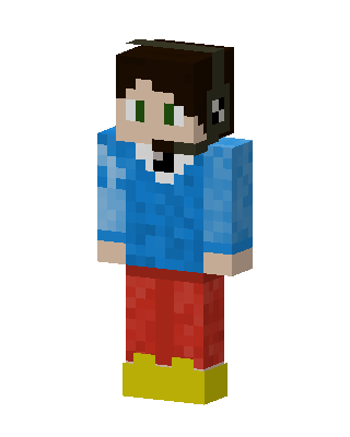 Blue Player Boy Minecraft blue skin
