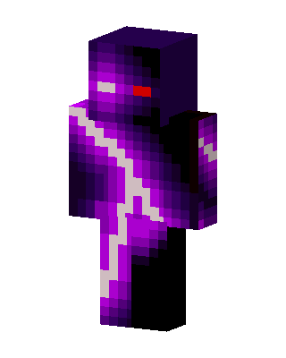 Void Lightning Minecraft skin