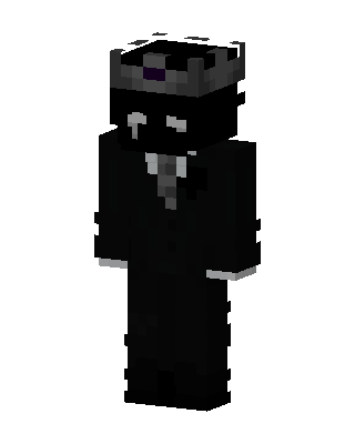 Enderman King Minecraft skin
