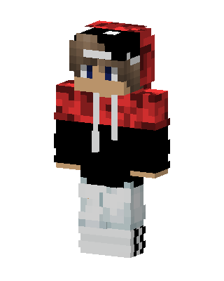 Black Hoodie Boy Minecraft hoodie skin