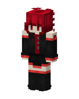 Crimson Uniform skin, 3D preview