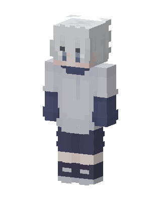 Frosty Hoodie skin, 3D preview