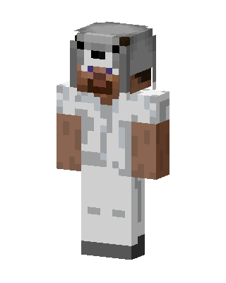 Polar Bear Steve Minecraft skin