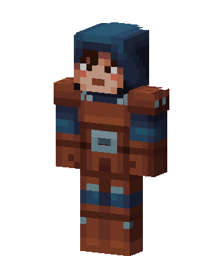 Brown Knight Minecraft skin