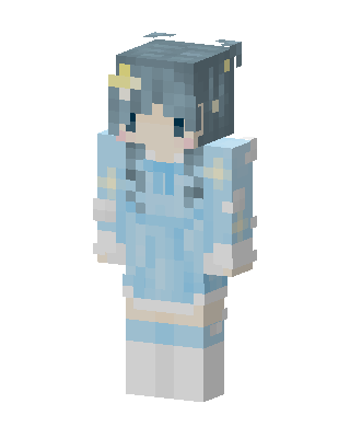 Starry Sky Girl Minecraft skin