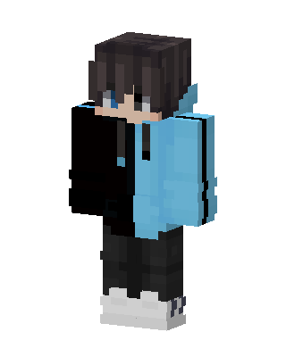 Blue Player Boy Minecraft blue skin