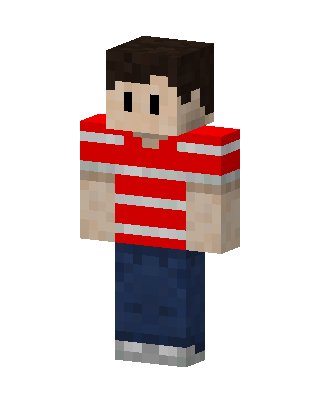 Red Player Boy Minecraft red skin