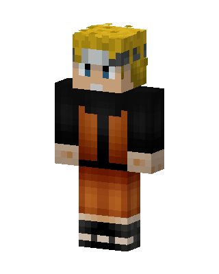 Naruto skin, 3D preview