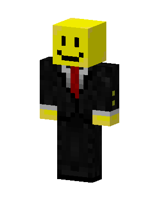 Smiley Suit skin, 3D preview