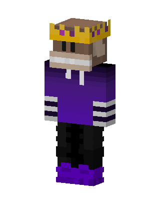 Royal Monkey Hoodie skin, 3D preview