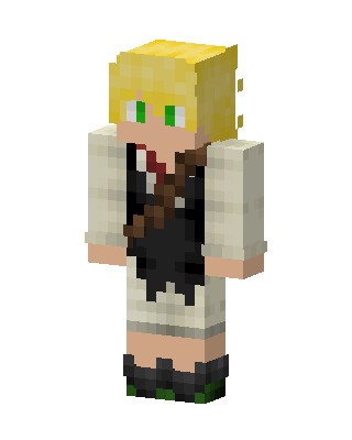 Blond Scout skin, 3D preview