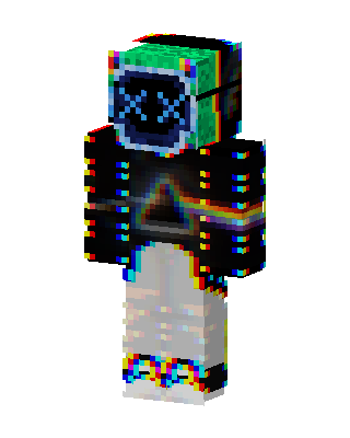 Glitch Prism skin, 3D preview