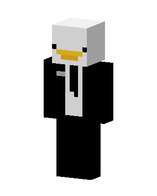 Suited Duck skin, 3D preview
