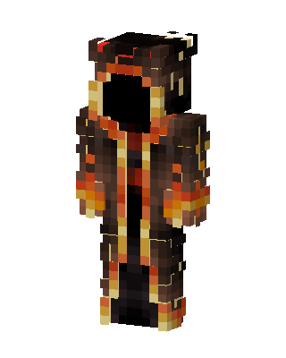 Brown Firefighter Boy skin, 3D preview