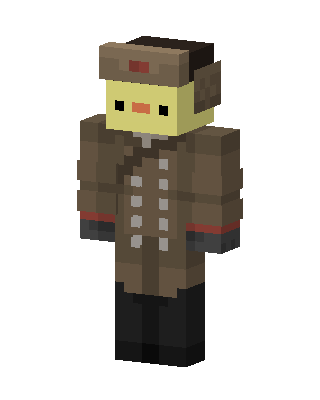 Brown Soldier Minecraft skin