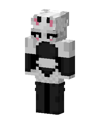 White Panda Minecraft skin