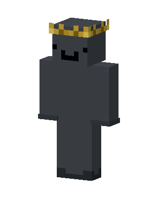 Crowned Blob skin, 3D preview