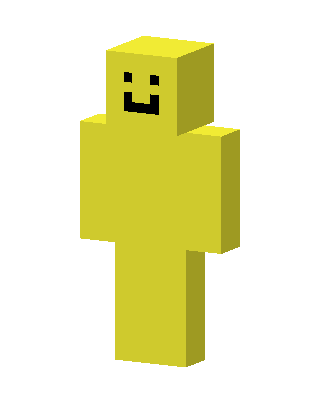 Smiley Yellow Minecraft skin