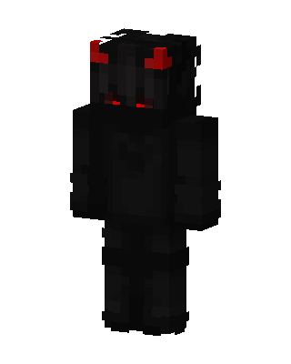 Black Fighter Boy skin, 3D preview