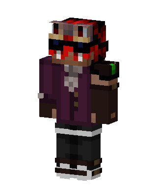 Crimson Shades skin, 3D preview