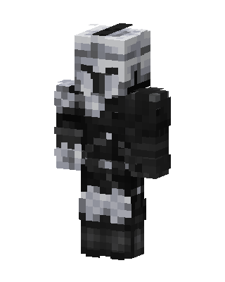 Shadow Knight skin, 3D preview